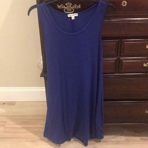 Blue swing dress